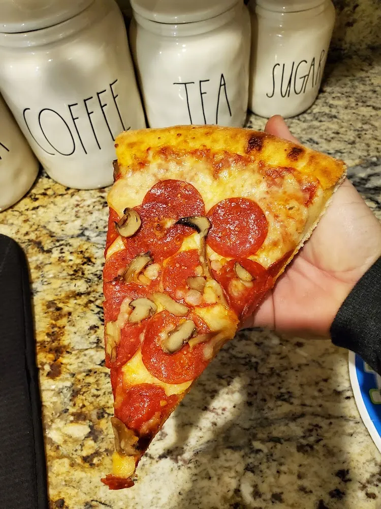 Pepperoni and Mushroom Pizza